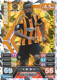 Maynor Figueroa Hull City 2013/14 Topps Match Attax Star Signing #128